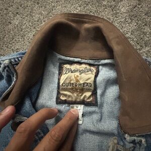 Vintage Wrangler Blue Denim with Houston livestock rodeo